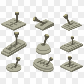 Gear Shift Icons Vector - Icon, HD Png Download - gears vector png