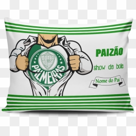 Almofada Dia Dos Pais Palmeiras Com Nome - Cantina Palestra, HD Png Download - palmeiras png