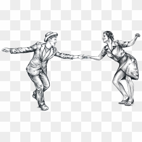 Lindy Hop Koppeldans Crazy Legs Gent - Lindy Hop Png, Transparent Png - hop png