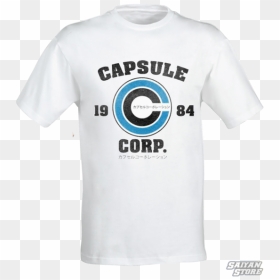 Active Shirt, HD Png Download - capsule corp logo png