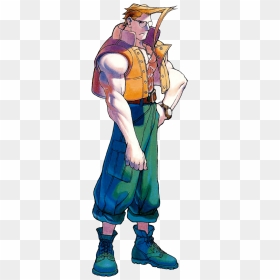 Charlie The Jeff Of All Games Blog Character Spotlight - Charlie Nash Street Fighter, HD Png Download - street fighter ken png