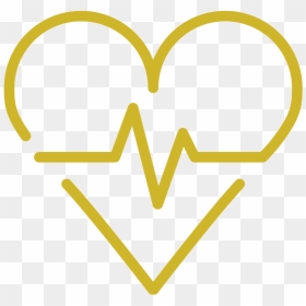 Investing In Life Icon Gold - Heart, HD Png Download - life icon png