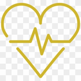 Investing In Life Icon Gold - Heart, HD Png Download - life icon png