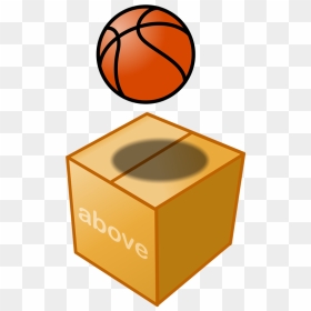 Picture - Prepositions Of Place Above, HD Png Download - basketball .png