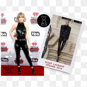 Taylor Swift Was Spotted Wearing Saint Laurent Fall - Taylor Swift Iheartradio 2016, HD Png Download - iheartradio png