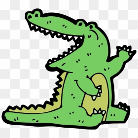 Crocodile Cartoon, HD Png Download - goat simulator png