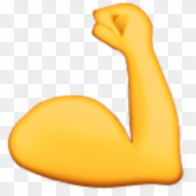 Flex Clipart Of Muscle And Bicep - Duck, HD Png Download - flex emoji png