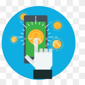 Mobile Commerce Icon Png, Transparent Png - mobile vector png