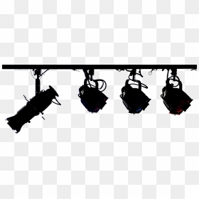 Stage Lights Silhouette Png, Transparent Png - san antonio skyline silhouette png