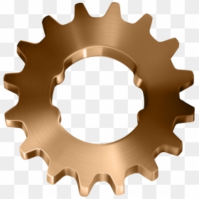 Gear Heart Clipart Vector Freeuse Download Copper Gear, HD Png Download - gears vector png