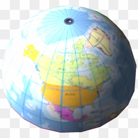 Sphericalatlas - Pikmin 2 Spherical Atlas, HD Png Download - earth texture png