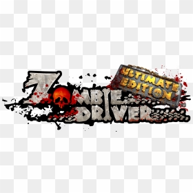 Zombie Driver Hd Logo, HD Png Download - zombie eyes png