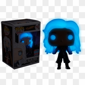 The Flash Killer Frost Glow In The Dark 2018 Fall Convention - Killer Frost Funko Pop Glow In The Dark, HD Png Download - killer frost png