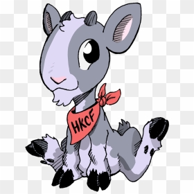 Hkcf Logo Goat - Cartoon Billy Goat, HD Png Download - goat simulator png
