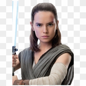 Rey Star Wars New Hair, HD Png Download - daisy ridley png
