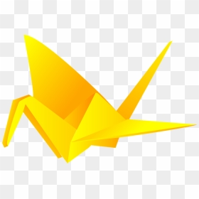 Origami Paper, HD Png Download - origami crane png