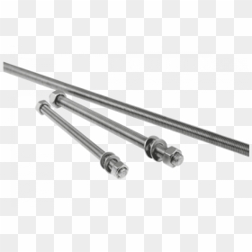 Threaded Rod - Metalworking Hand Tool, HD Png Download - steel bar png