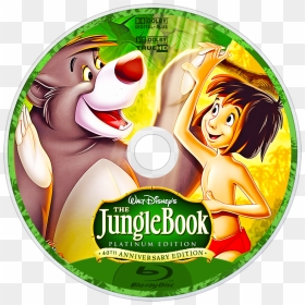Transparent The Jungle Book Png - Jungle Book Dvd Disc, Png Download - jungle book png