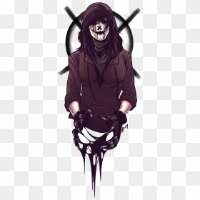 Chicos Jeff The Killer, Bahia, Scare Crow, Scp, Creepypasta - Jeff The Killer Anime, HD Png Download - killer frost png