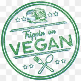 Trippin - Circle, HD Png Download - vegan symbol png