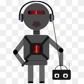 Cartoon, HD Png Download - robot vector png