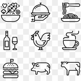 Beef Vector 100% - Couple Transparent Icon, HD Png Download - meat icon png