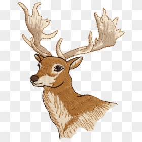 Motif Deer - Elk, HD Png Download - deer tracks png