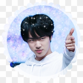 Sticker Seokjin Jin Png Snow App Bts Jin - Cute Seokjin, Transparent Png - seokjin png