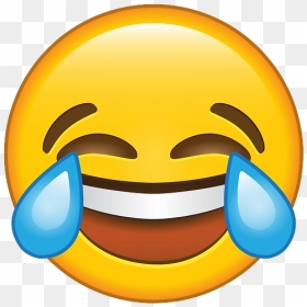 Yellow Laughing Emoji Png Transparent Image - Laugh Out Loud Smiley ...