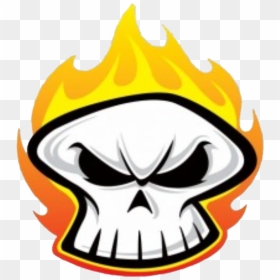 Transparent Flaming Skull Clipart - Clip Art, HD Png Download - flaming skull png