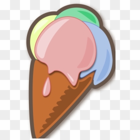 Food,ice Cream Cone,ice Cream, HD Png Download - ice cream cone clipart png
