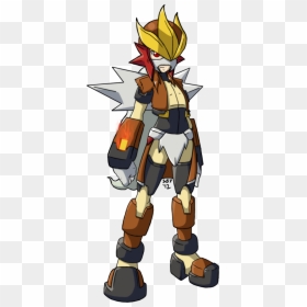 Model E Entei Zx By Silver Blur X D4vny1y - Fanmade Biometals Megaman Zx, HD Png Download - entei png