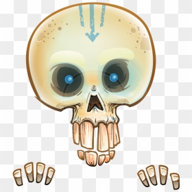 Skull, HD Png Download - flaming skull png