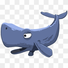 Sperm Whale Kit Floaters Free Photo - Cartoon Whale With Open Mouth, HD Png Download - whale tail png