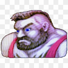 #zangief #communism #red #vaporwave - Hi Score Girl Zangief Crying, HD Png Download - zangief png