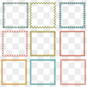 Kralenplank Vormen, HD Png Download - sewing stitch png