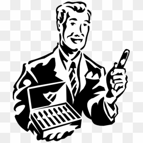 Vector Illustration Of Businessman Offers Cuban Cigar - Vector Graphics, HD Png Download - cuban cigar png
