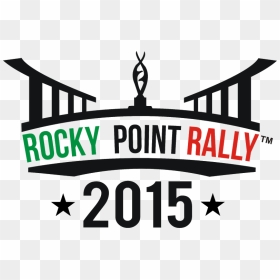 Logo 2015 Israel 15 Years Of Sea, Sun, And Fiesta At - Rocky Point Rally 2015, HD Png Download - mardi gras beads border png