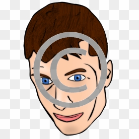 Teen Cartoon Face Clipart, HD Png Download - cartoon head png