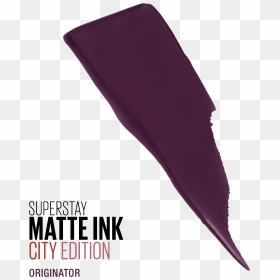 Maybelline Superstay Matte Ink City Edition Liquid - Maybelline Lip Ink Originator, HD Png Download - maybelline logo png