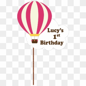 Hot Air Balloon Topper, HD Png Download - hot air ballon png