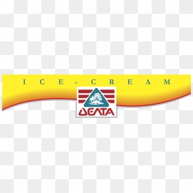 Delta Ice Cream Logo Png Transparent - Delta Ice Cream, Png Download - ice cream vector png