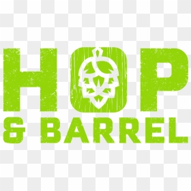 Logo - Hop And Barrel Brewing, HD Png Download - hop png