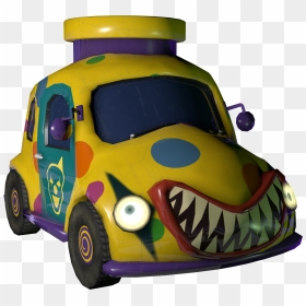 Dark Deception Clown Car, HD Png Download - yellow car png