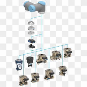 Robotic Arm , Png Download - Ur Robot 取 物, Transparent Png - robotic arm png