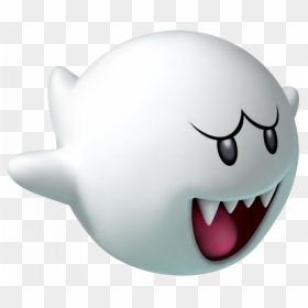 Boo Mario Transparent, HD Png Download - waluigi head png