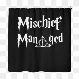 Mischief Managed Shower Curtain - Harry Potter, HD Png Download - mischief managed png