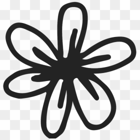 Hand-drawn Flower Rubber Stamp - Hand Drawn Flower Png, Transparent Png - hand drawn stars png
