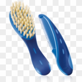 Nuk Baby Hair Brush & Comb - Nuk Baby Hair Brush, HD Png Download - hair comb png