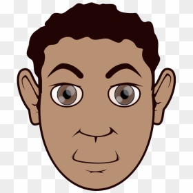 African Kid"ss Head, HD Png Download - cartoon head png